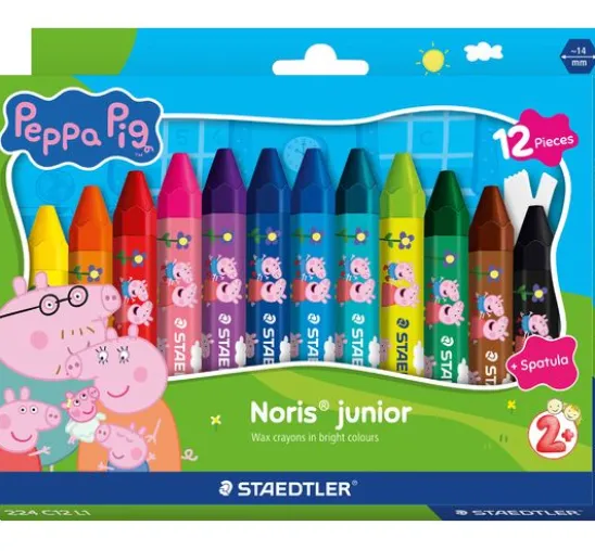 Noris junior Wachsmalkreiden "Peppa Pig"