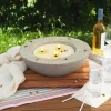 Outdoor-Docht mit Fuß, 3 Stk.