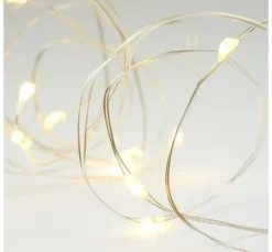 Outdoor Micro-LED-Lichterkette, mit Fernbedienung, 100 LEDs