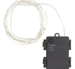 Outdoor Micro-LED-Lichterkette, mit Timer 6/18 Std., 40 LEDs