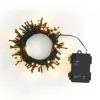 Outdoor Mini-LED-Lichterkette, 10 m, Grün, 100 LEDs