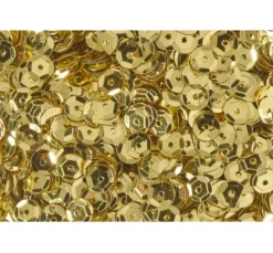 Pailletten gewölbt, Metallic