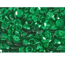 Pailletten gewölbt, Metallic