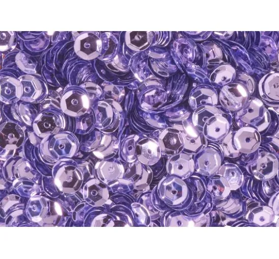 Pailletten gewölbt, Metallic