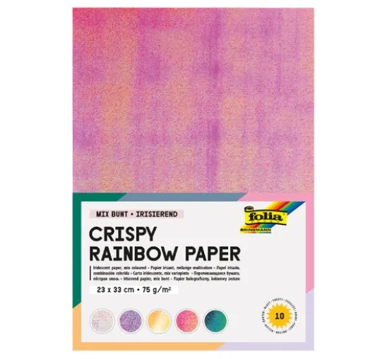 Papier-Mix Irisierend "Crispy Rainbow"