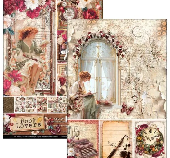 Papier-Set "Book Lovers"
