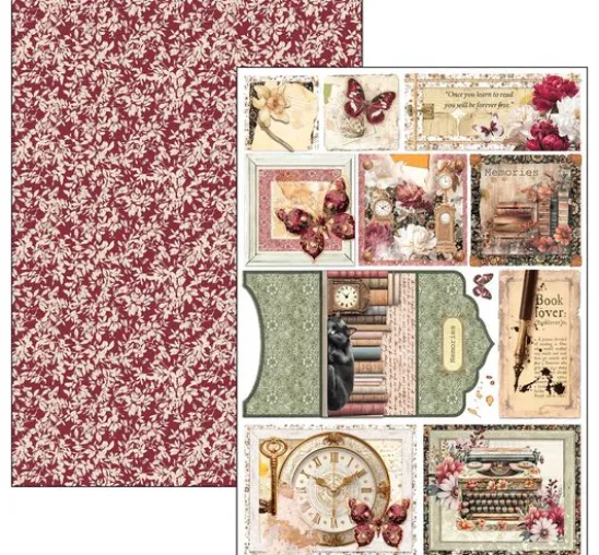 Papier-Set "Book Lovers"