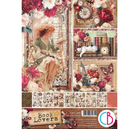 Papier-Set "Book Lovers"