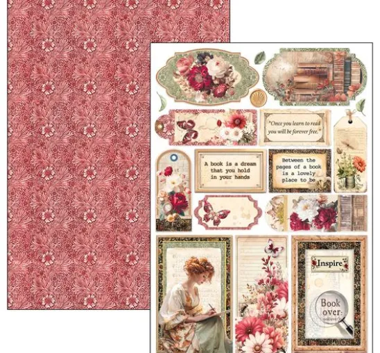 Papier-Set "Book Lovers"