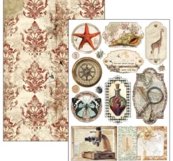 Papier-Set "Cabinet of Curiosities"