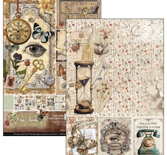 Papier-Set "Cabinet of Curiosities"