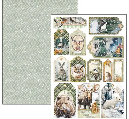 Papier-Set "Forest Tales"