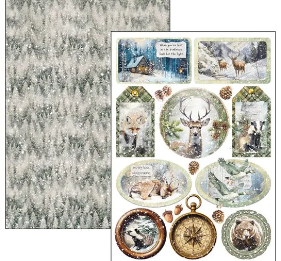Papier-Set "Forest Tales"