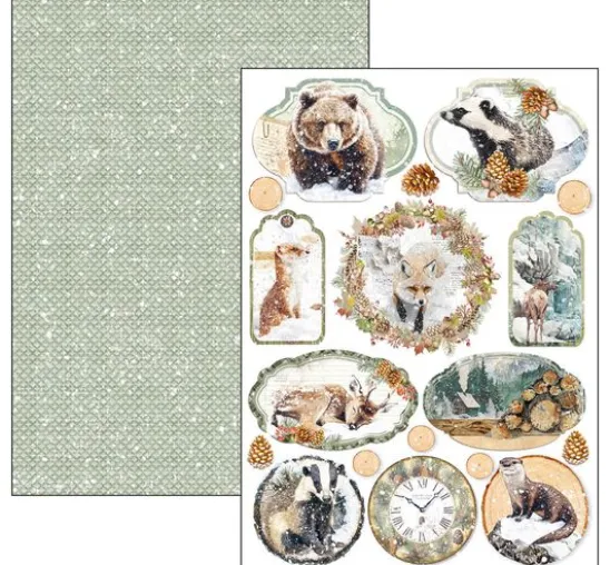 Papier-Set "Forest Tales"