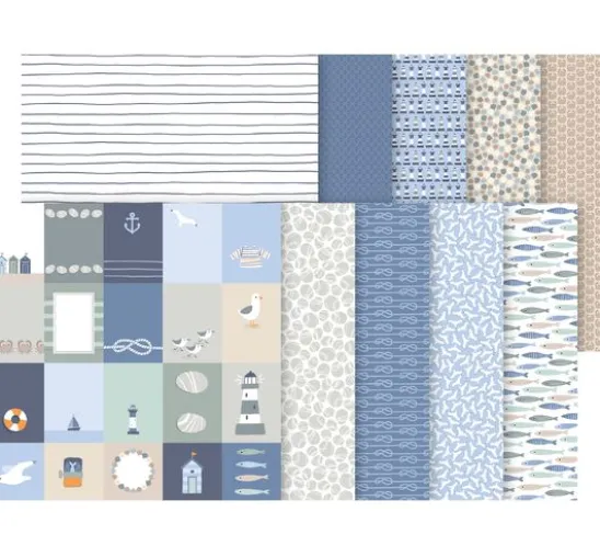 Papier-Set "Marée Haute"