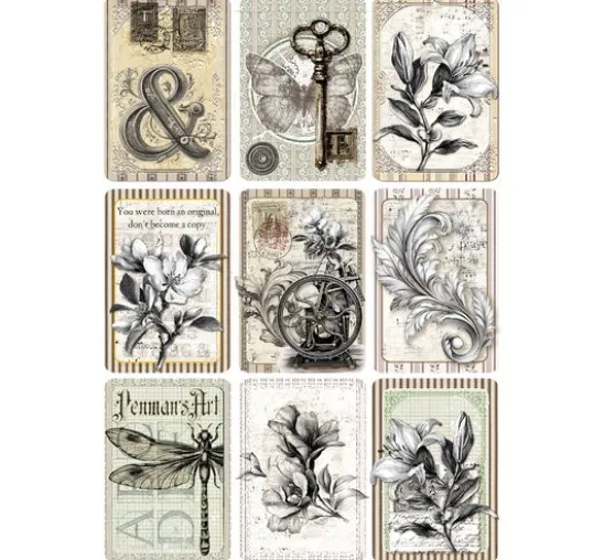 Papier-Set "Typographic"