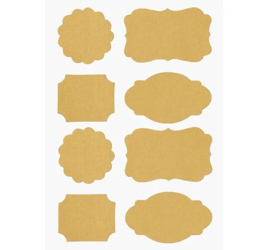 Papier Sticker "Etiketten"
