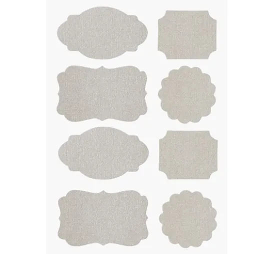 Papier Sticker "Etiketten"