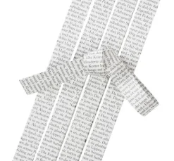 Papierstreifen "Buchtext"