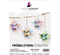 Papierstreifen "Duo Pastell"