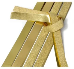 Papierstreifen "Glitter, gold", 25mm