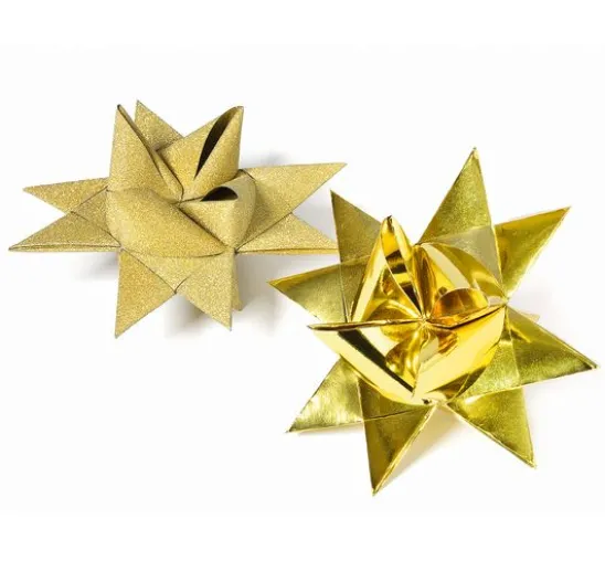 Papierstreifen "Glitter, gold", 25mm