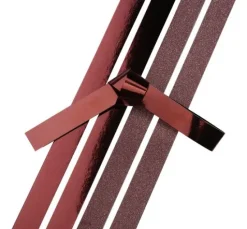 Papierstreifen "Glitter, Schokobraun"