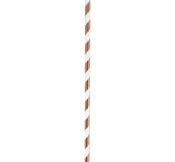 Papierstrohhalme, 25 Stück