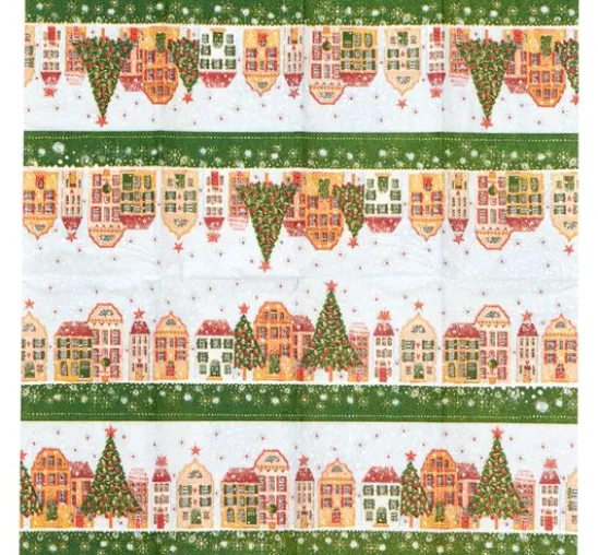 Papiertaschentücher "Christmas Town"