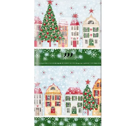 Papiertaschentücher "Christmas Town"