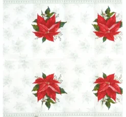 Papiertaschentücher "Classic Poinsettia"