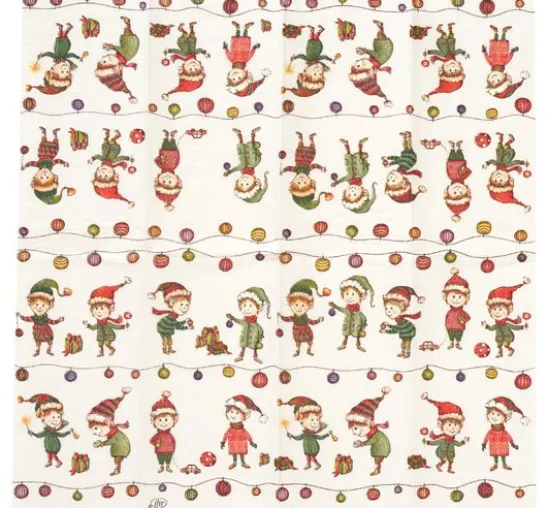 Papiertaschentücher "Elves At Work"