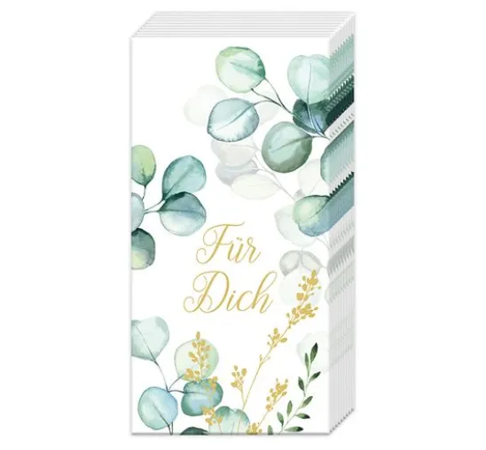 Papiertaschentücher "Für Dich"