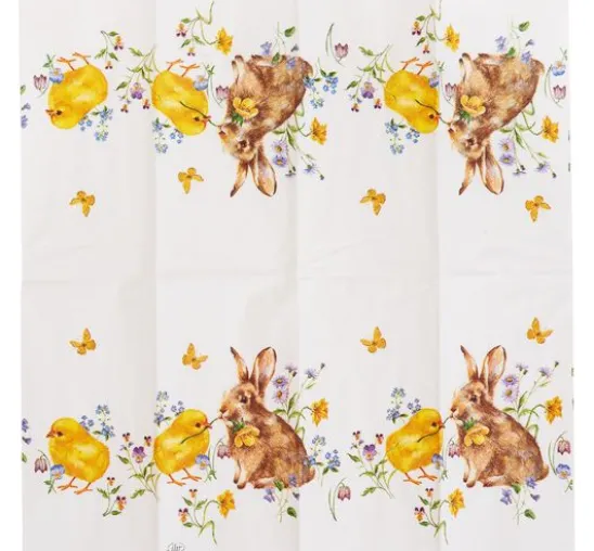 Papiertaschentücher "Hase & Küken"