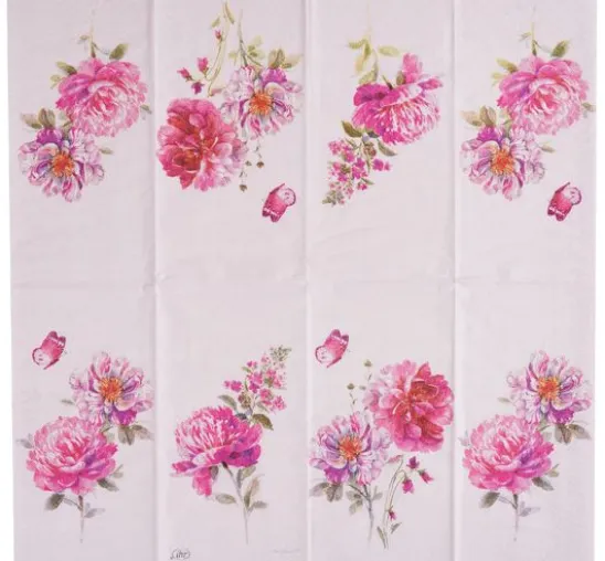 Papiertaschentücher "Jardin Rose"