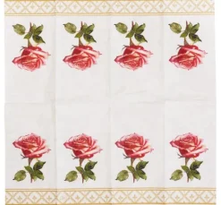 Papiertaschentücher "Lovely Rose"