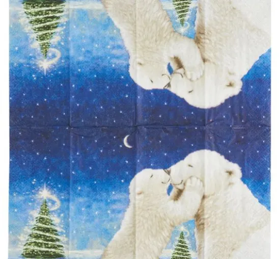 Papiertaschentücher "Polar Bear Kiss"