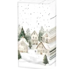 Papiertaschentücher "Winterdorf"