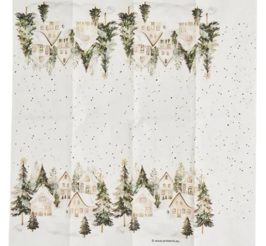 Papiertaschentücher "Winterdorf"