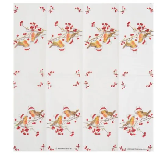 Papiertaschentücher "X-Mas Robin"