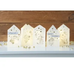 Papiertüten, Blockboden, weiß