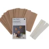 Papiertüten Sterne-Set, klein, Braun