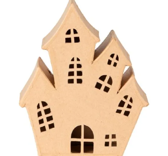 Papphaus zum Öffnen "Crazy Castle"