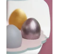 Pappmaché-Eier, teilbar, 5 Stück