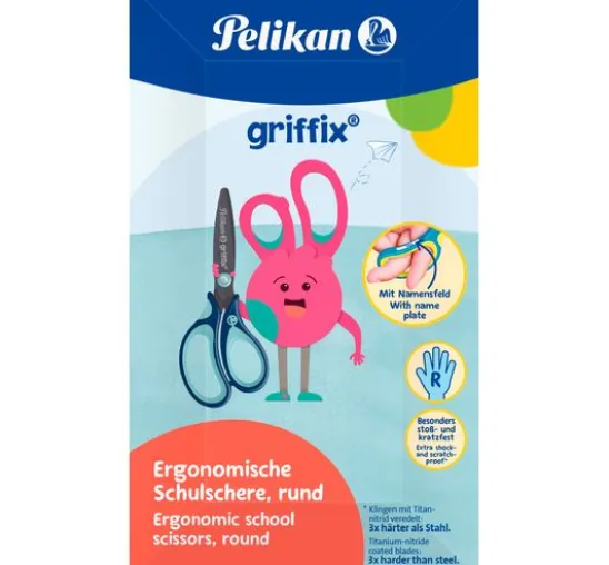 Pelikan Schulschere "Griffix", Rund