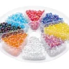 Perlensortiment Rocailles Rainbow