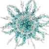 Perlenstern-Komplettset "Blue Topas"