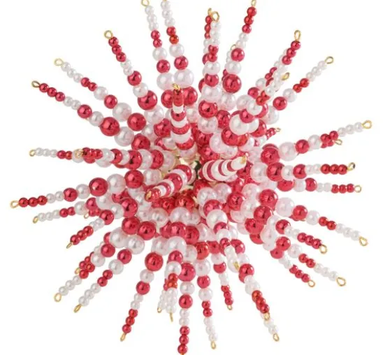 Perlenstern-Komplettset "Red & White"
