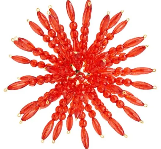 Perlenstern-Komplettset "Ruby Red"