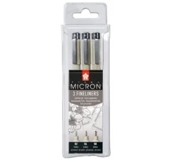 Pigma Micron Etui, 3er-Set